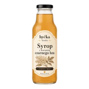 Hyćka - syrop z kwiatów czarnego bzu